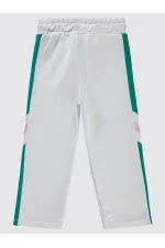 Bas de survêtement blanc pour fille (2-5 ans) - Lot