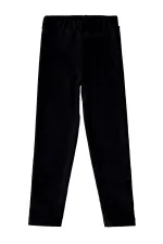 Kız Çocuk Tayt 6-9 Yaş Siyah - Paket