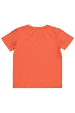Boys T-Shirt 6-9 Years Orange - Package