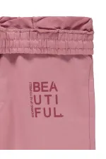 Bas de survêtement fille 10-13 ans Rose poudré - Emballage