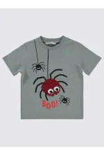 Boy T-Shirt 2-5 Years Old Dyed Gray - Pack