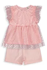 Girls' Team Set 2-5 Years Powder Pink - Pack
