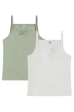 Girls' Athletic Tank Top, Ages 2-9, Standard Package