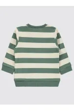 Sweat-shirt bébé 0-24 mois kaki doux - Emballage