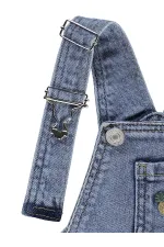 Kız Çocuk Slopet 2-5 Yaş Koyu Mavi - Paket