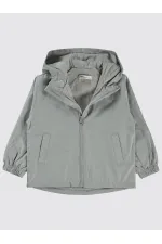 Erkek Çocuk Yağmurluk 2-5 Yaş Gri - Paket