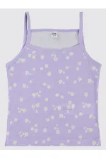 Débardeur fille lilas 2-9 ans - Paquet