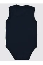 Bebek Çıtçıtlı Badi 0-24 Ay Lacivert - Paket