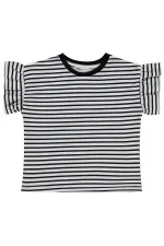 Girls' T-shirt, Ages 10-13, Black - Pack