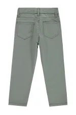 Pantalon garçon, 6-9 ans, vert clair - Lot