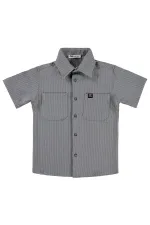 Erkek Çocuk Gömlek 6-9 Yaş Gri - Paket