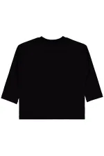 Erkek Çocuk Sweatshirt 2-5 Yaş Siyah - Paket