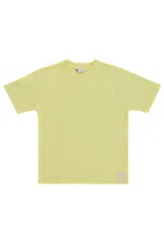 Boys' T-Shirt Km 2-5 Years Light Yellow - Package