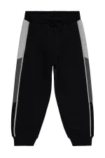 Pantalon de survêtement garçon, 6-9 ans, noir - Lot