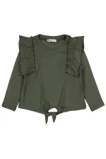 Girls Sweatshirt 2-5 Years Khaki - Package
