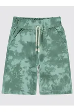 Erkek Çocuk Şort 6-9 Yaş Açık Çağla Yeşili - Paket