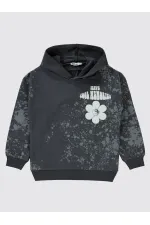 Girl's Sweatshirt 6-9 Years Old Smoke - Package