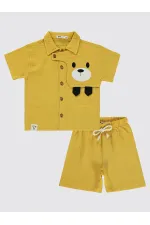 Boys' Set 2-5 Years Old Mustard - Package