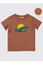 T-shirt garçon 2-5 ans - Motif carreaux - Emballage
