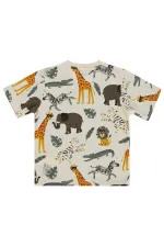 T-shirt garçon, 2-5 ans, blanc cassé - Lot T-shirt garçon, 2-5 ans, blanc cassé - Lot