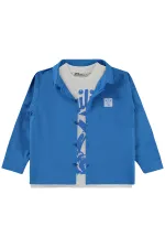 Ensemble chemise garçon 2-5 ans turquoise foncé - Emballage