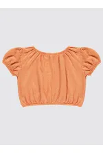 Girls' T-Shirt 10-13 Years Old Apricot Paste - Package