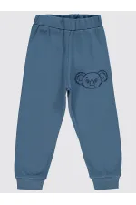 Bas de survêtement garçon 2-5 ans indigo - Emballage