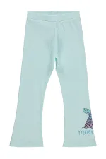 Leggings pour filles, 6-9 ans, vert menthe clair - Lot