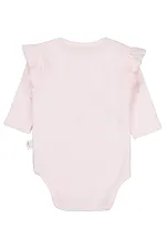 Body bébé à boutons-pression 0-24 mois rose clair - Emballage