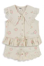 Bebek Takım 0-24 Ay Krem - Paket