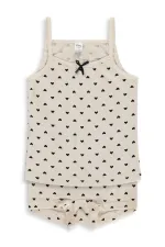 Kız Çocuk İç Çamaşırı Takım 2-9 Yaş Vanilya - Paket