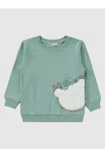 Girls' Set 2-5 Years Old Almond Green - Package