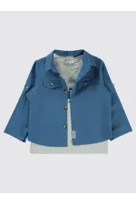 Chemise garçon 2-5 ans indigo - Paquet