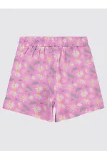 Kız Çocuk Şort 6-9 Yaş Fondan Pembe - Paket