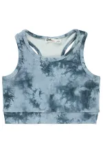 T-shirt fille 2-5 ans, motif fumée - Emballage