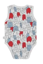 Body bébé à boutons-pression 0-24 mois, écru - Emballage