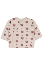 Bebek Zıbın Takımları 0-24 Ay Taş Rengi - Paket