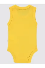 Bebek Çıtçıtlı Badi 0-24 Ay Hardal - Paket