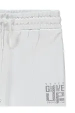 Girl's Tracksuit Bottoms 6-9 Years White - Pack