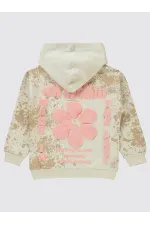 Sweat-shirt fille 6-9 ans ivoire - Emballage