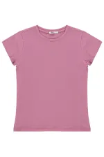 Kız Çocuk Tişört Km 10-13 Yaş Gül Kurusu - Paket