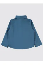 Chemise garçon 2-5 ans indigo - Paquet