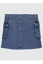 Jupe bleue pour fille de 6 à 9 ans - Emballage