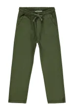 Boys' Trousers, Ages 10-13, Khaki - Pack