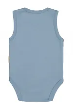 Bebek Çıtçıtlı Badi 0-24 Ay Mavi - Paket