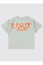 T-shirt garçon 10-13 ans, gris clair - Emballage