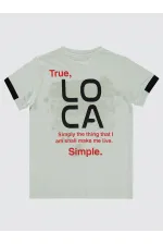 T-shirt garçon 10-13 ans, gris clair - Emballage