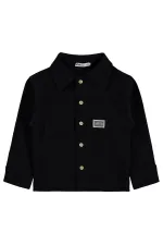 Boys' Shirt, Ages 2-5, Black - Pack