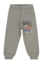 Pantalon de survêtement garçon Km 2-5 ans Gris clair - Lot