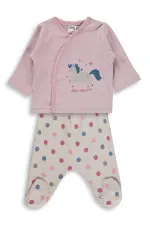 Ensemble pyjama bébé 0-24 mois rose pastel - Emballage
